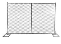 6 'x 8' আকারের অস্থায়ী চেইন লিঙ্ক জাল বেড়া নির্মাণের জন্য অপসারণযোগ্য
